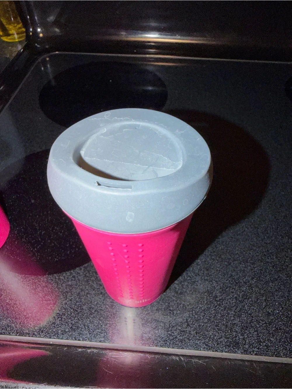 gOsiil Silicone Tumbler Set - Bright Pink & Lime